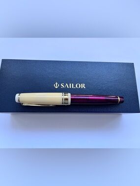 NIP Sailor Pro Gear Slim Fountain Pen Tea Time #4 Afternoon Tea Scone Medium Nib